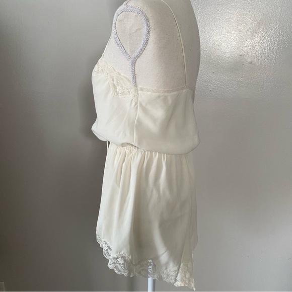 Vintage Victoria's Secret Gold label Lace Trim Lingerie Romper - Picture 6 of 15